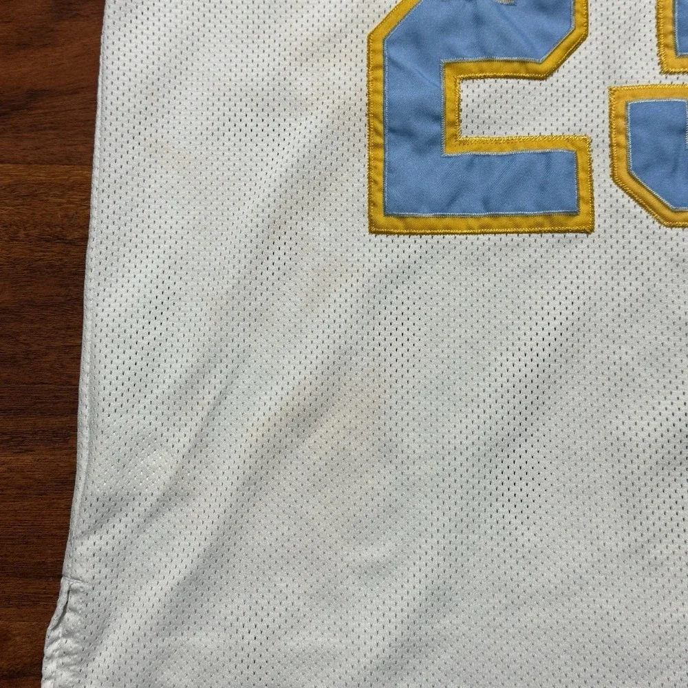 2003 Nike Air Jordan Basketball Jersey Mens Medium White Mesh Michael Jordan #23